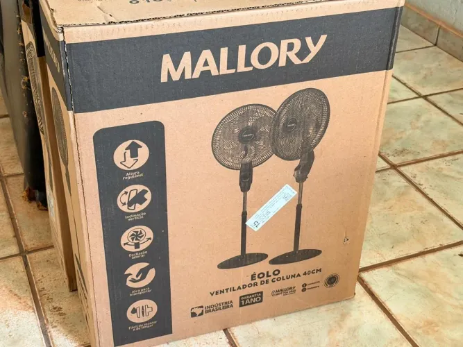 Ventilador Mallory 6 pás 
