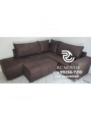 Sofá Bolívia em Suede | Conforto, Qualidade e Sofisticação