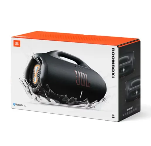 JBL BOOMBOX 4 preta - LACRADA | NOTA FISCAL | Garantia 