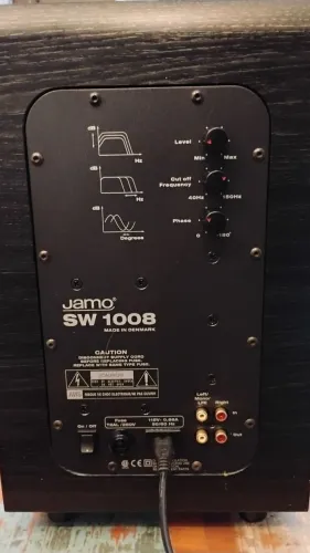 Subwoofer jamo 1008 ativo
