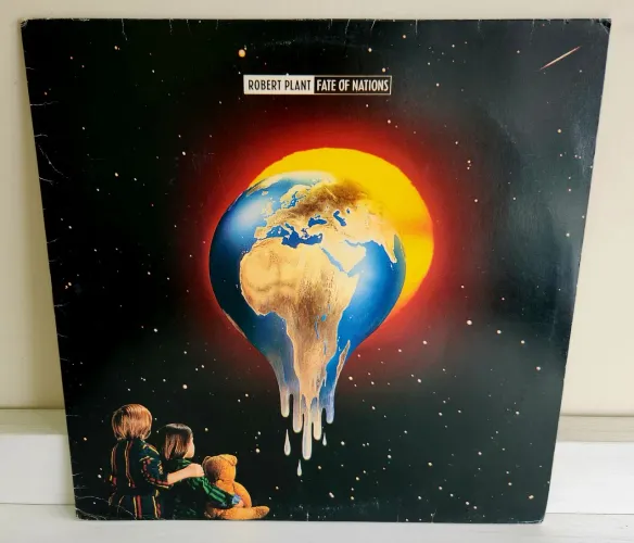 Lp Robert Plant Fate of Nations Raro E Impecável
