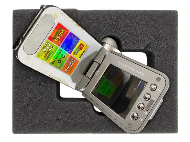 Filmadora TekPix i-DV12 Completa com Caixa e Acessórios Originais