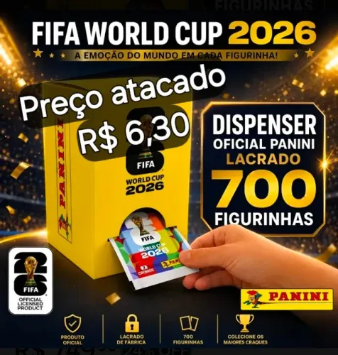 Preço atacado figurinha panini 