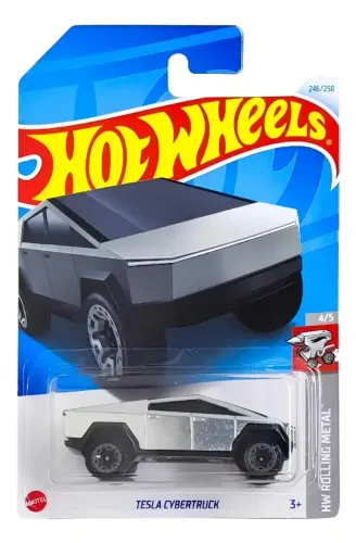 Miniatura Hot Wheels - Tesla Cybertruck Htb55 - Mattel
