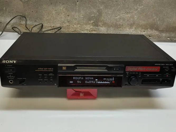 Mini disc sony MDS je530