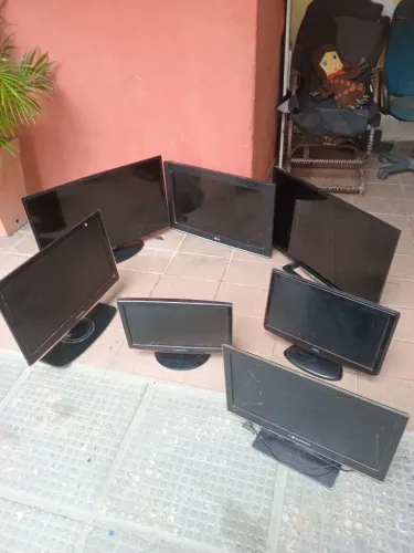 Kit tudo junto 6 tv 2 monitor