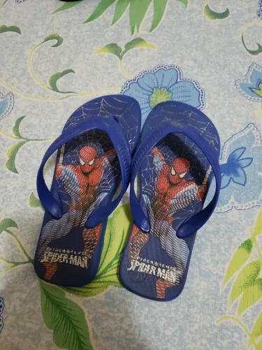 Chinelo havaianas infantil homem aranha