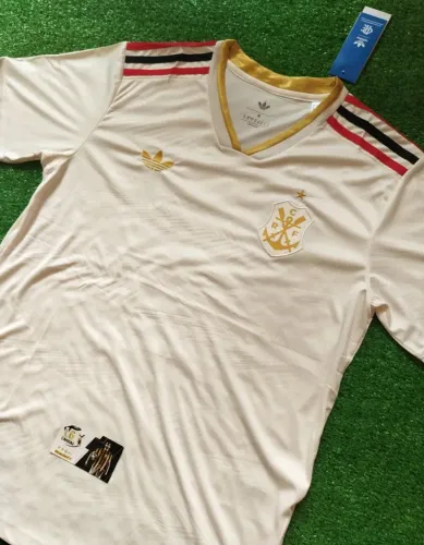 Camisa Flamengo Torcedor 2025/26 - Third Bege Lançamento