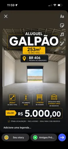 Galpão BR 406