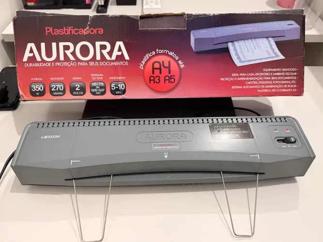 PLASTIFICADORA A3 A4 e A5 - 350W