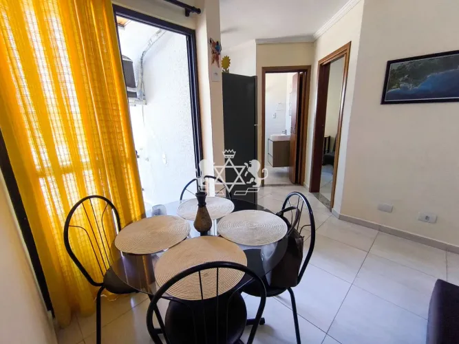 Apartamento com 1 quarto e piscina à venda, 49 m² - JARDIM BRITÂNIA, Caraguatatuba