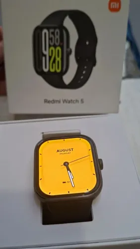 Relógio Xiami Redmi Watch 5. 7 meses de uso, na caixa original + cabo carregador