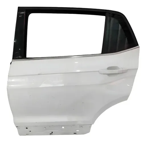 Porta Traseira Esquerda T-cross 2019/23 S/acessorios Traseira Esquerda Branca