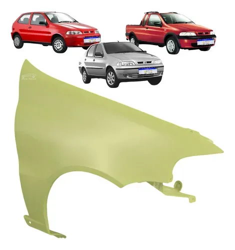Paralama Fiat Palio Siena Strada G2 Fire 2001 2002 A 2007 Ld