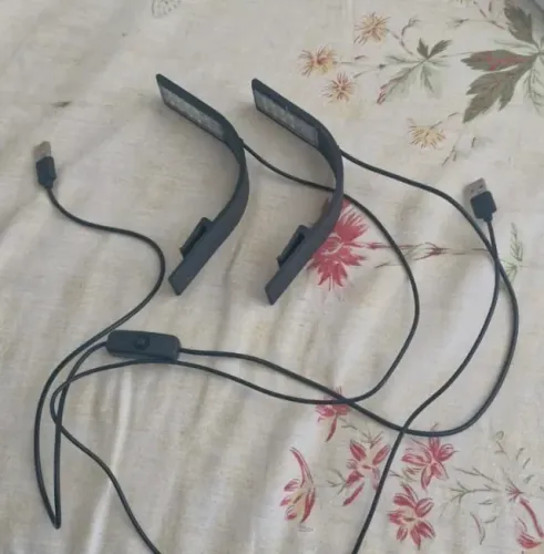 Lâmpada clipe USB par