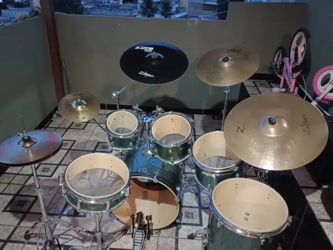 Bateria Acústica Completa