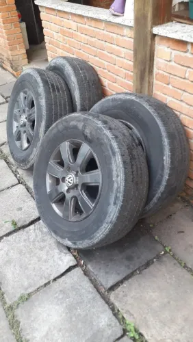 Rodas diamantadas originais da amarok aro 16