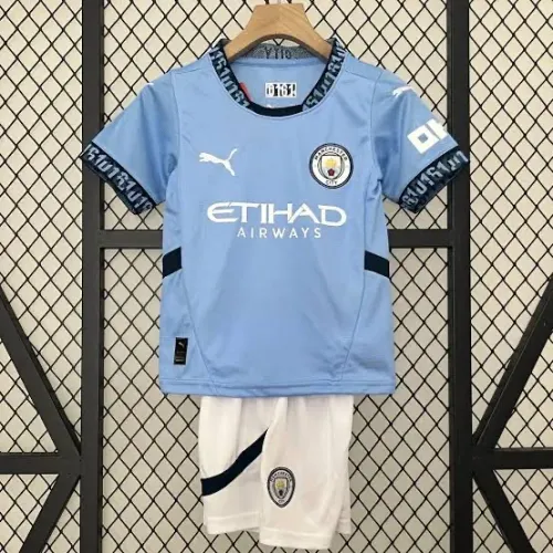 Conjunto infantil do Manchester City - 6 a 7 anos - Oferta