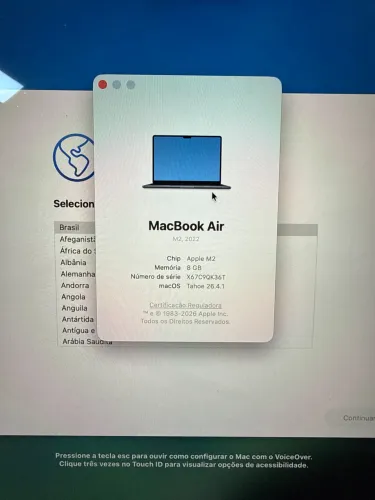 MacBook Air 13? M2 8gb 2022