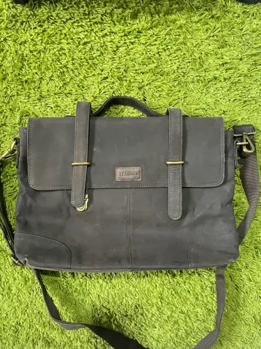 Pasta Executiva Vintage Leabags Couro Legítimo