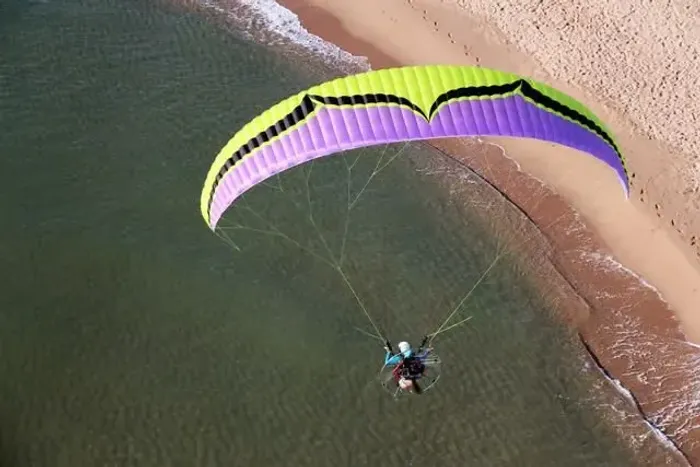 asa de paramotor/parapente ozone sirocco 2 com 50h