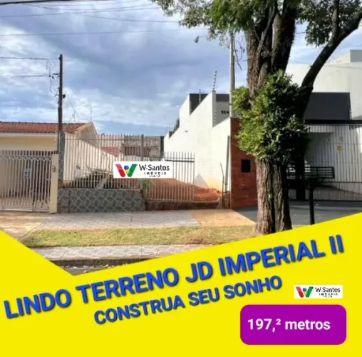 LINDO TERRENO JD IMPERIAL - MARINGÁ PR