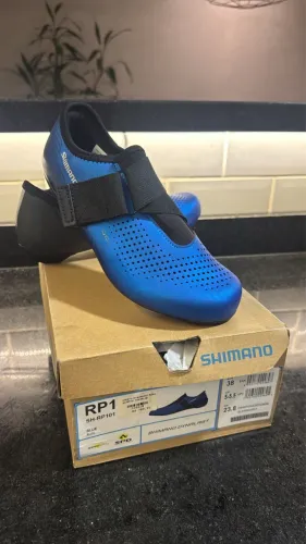 Sapatilha Shimano RP1 Road (cabe taco MTB) TAM 38EU Nova na caixa 