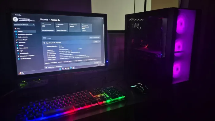 Pc gamer, setup completo