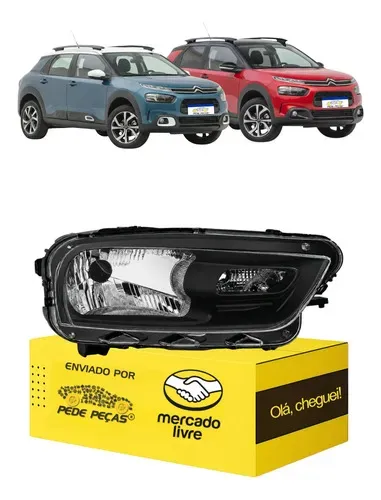 Farol C4 Cactus 2019 2020 2021 2022 2023 2024 Inferior L.d Direito/passageiro