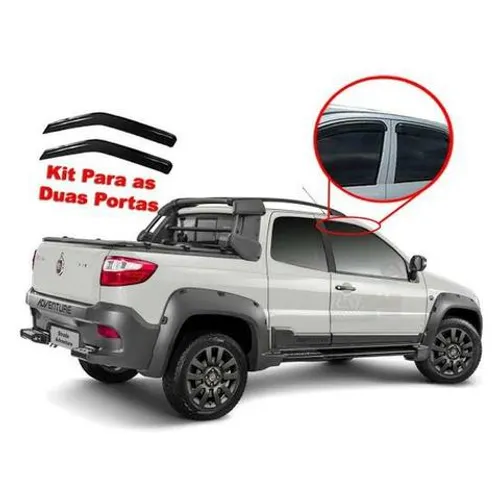 Calha De Chuva Fiat Strada Cs Ce Cd Todas 2 E 3 Portas socqd qvlcn