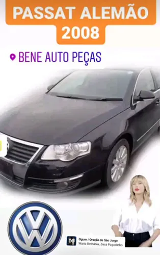Sucata Passat alemão 2008 para retirada de peças
