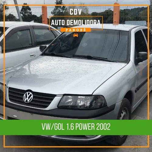 Sucata VW Gol G3 1.6 Power 2002 para venda de peças!