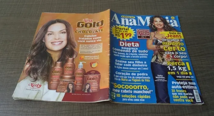 Revista Ana Maria 2006. Capa Totia Meireles. Revista Para Colecionadores.