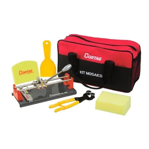 Jogo Cortador De Pisos E Azulejos Kit Mosaico 150mm com 6 Peças Cortag