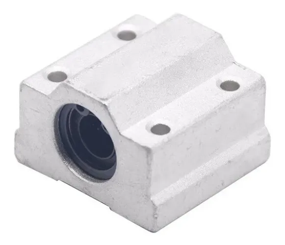 Kit 4x Pillow Block 8mm Com Rolamento Eixo Linear Sc8uu