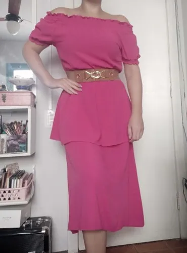 Vestido rosa M