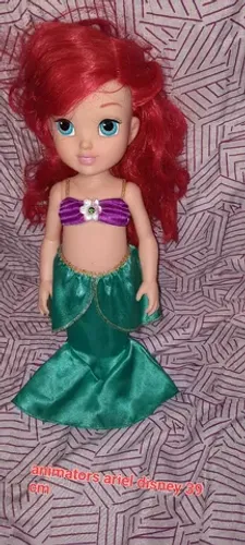 Boneca ariel disney animators