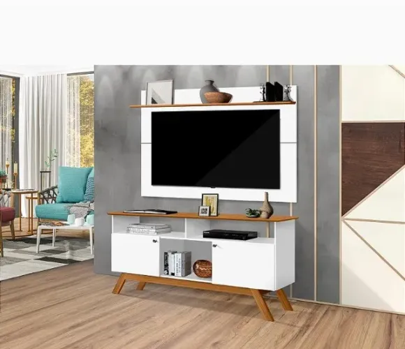 lindo rack com painel amsterdaã