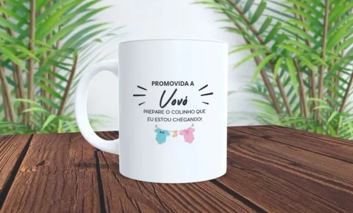 Caneca personalizada - Avós a partir de 25 reais(polímero), cerâmica consultar tabela