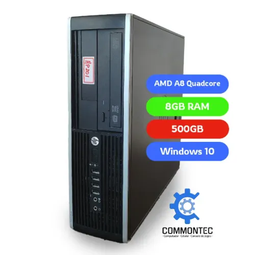 Compact HP - Quadcore 8GB RAM