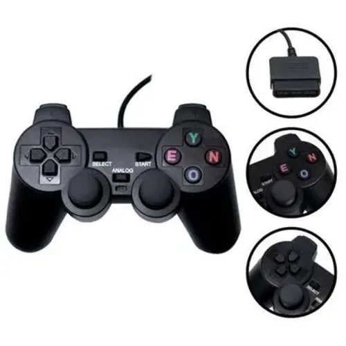 Controle Para Ps2 Play 2 Playstation 2 Dualshock Analógico