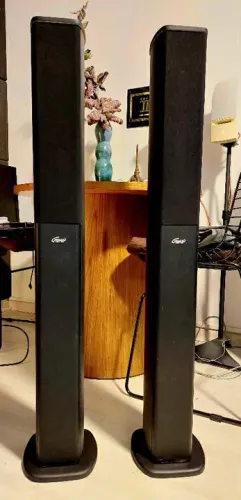 Caixas torre GÊNESIS labs G-610 USA .<br>100w 8ohms