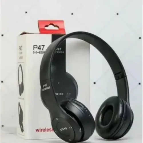 Fone De Ouvido bluetooth Sem Fio P47 Android/IOS