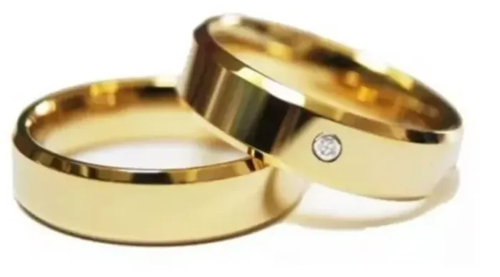 Alianças Casamento 10mm Forro Garantia Vitalícia