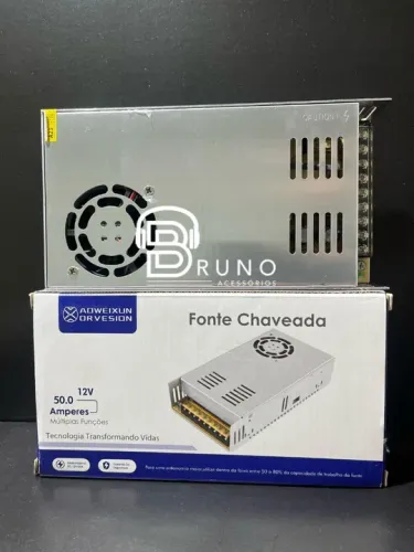 Fonte Chaveada 50A 12v 