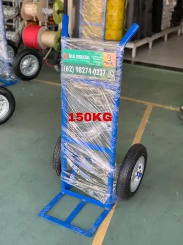 Carrinho carga 150kg - Pneu