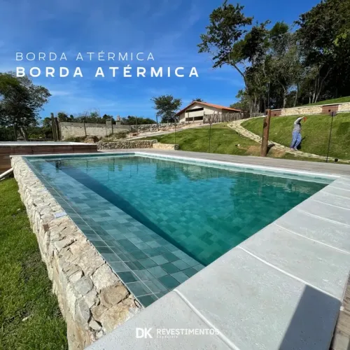 Bordas atérmica para piscina 