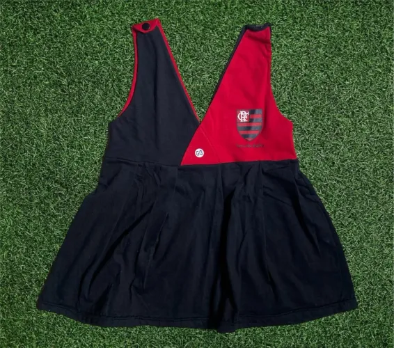Vestido Bebê Flamengo