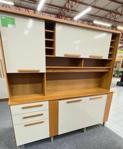 Armário de cozinha catar com adega - FRETE GRÁTIS 