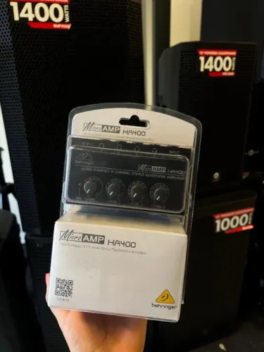 Amplificador de Fone Behringer HA400 4 Canais